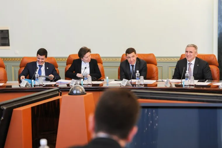 Совещание на тему: «Реализация национального проекта «Экология» в Уральском федеральном округе с участием Полномочного представителя Президента России в УрФО Николая Цуканова и губернаторов  округа. Челябинск