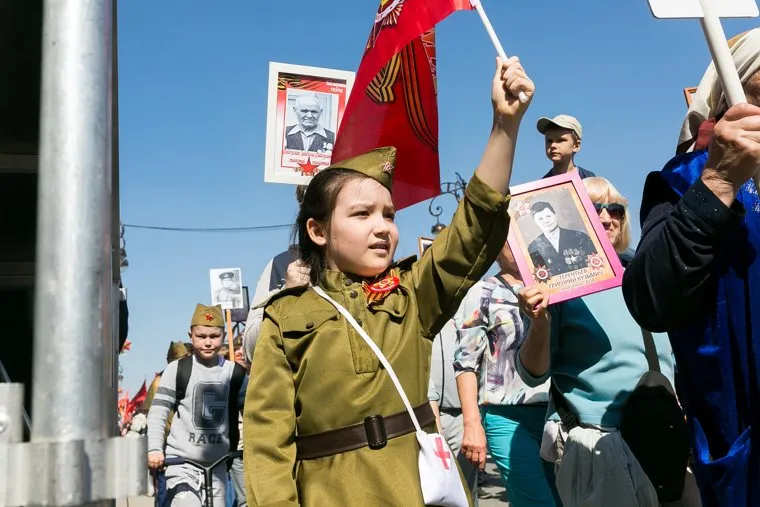 9 мая. Тюмень 