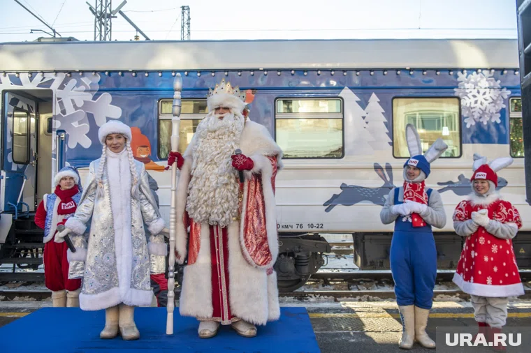 Поезд Деда Мороза прибудет в Пермь 25 декабря