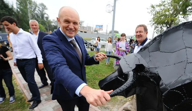 Малые формы. Объезд Давыдовым Сергеем. Челябинск., давыдов сергей , рога, бык