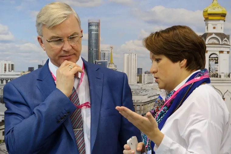 ИННОПРОМ-2017. Второй день. Екатеринбург, матвеев михаил, сибирцева екатерина