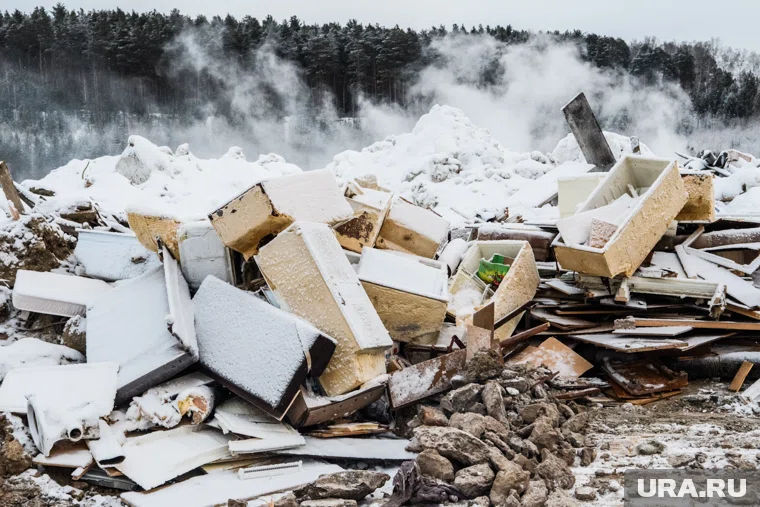 Площадь свалки составляла четыре тысячи квадратных метров