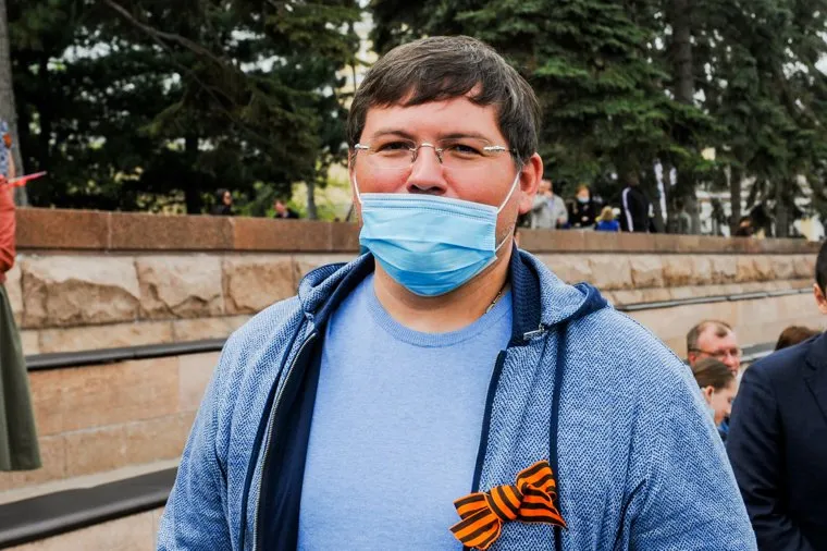 Празднование Дня Победы. Челябинск