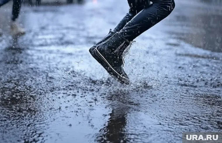 В Тюмени весь день будет лить небольшой дождь