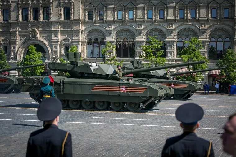 Парад Победы на Красной площади. Москва