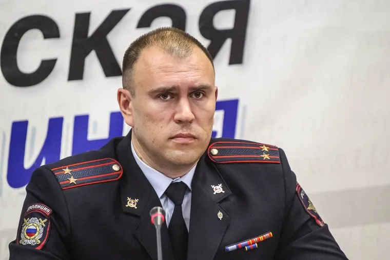 Новый начальник полиции города Петр Вагин. Тюмень