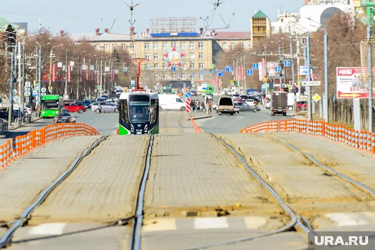 За 2024 год в Челябинске отремонтируют 10 из 150 километров трамвайных путей