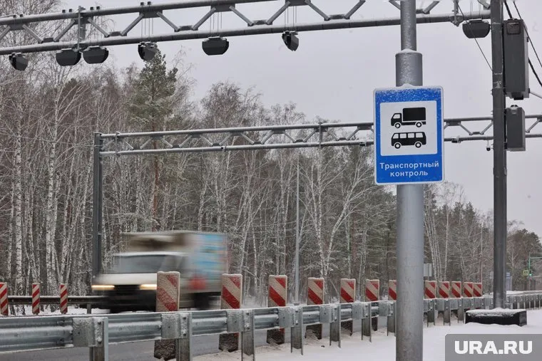 В Кургане грузовики избегают проезда через пункт весконтроля