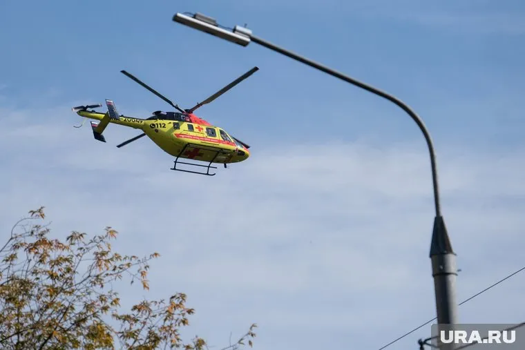 Пострадавших доставили в Москву на вертолете
