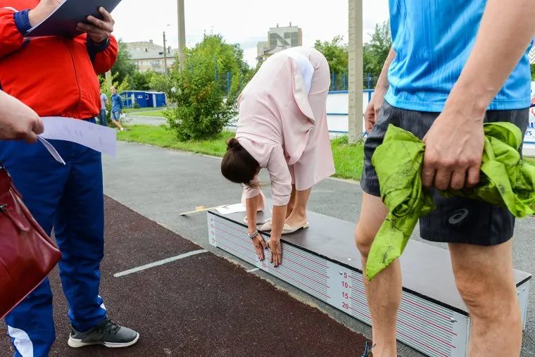 Сдача норм ГТО членами и сторонниками «Единой России». Челябинск, карелина марина