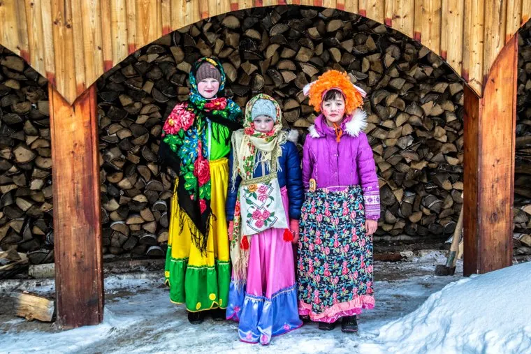 Колядки. д. Ермаки, Викуловский район, Тюм. обл.