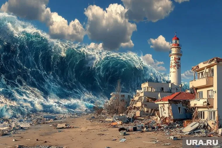 Сильное землетрясение произошло на Камчатке