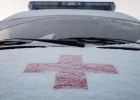 В Новокузнецке женщину придавило вывеской из-за урагана