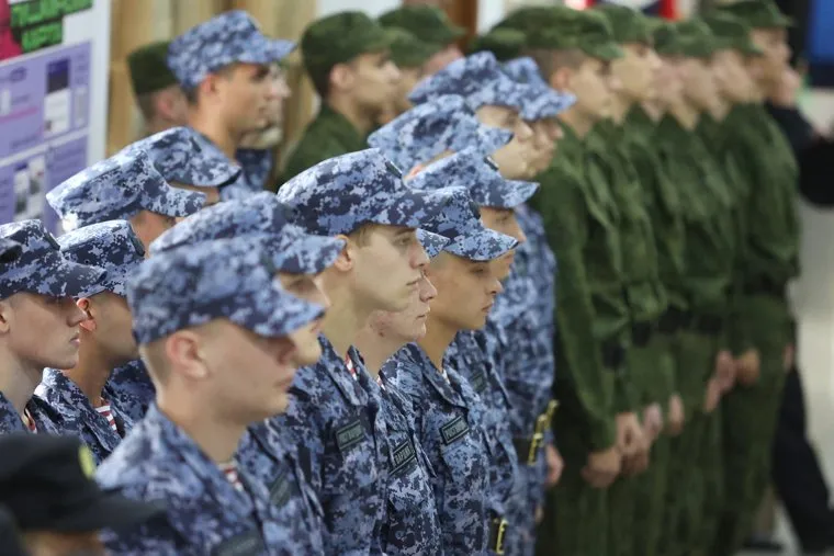 Отправка призывников в элитные войска. Курган