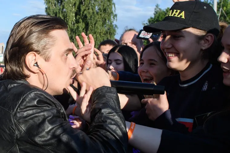 Выступление группы "Little Big" на фестивале Ural Music Night. Екатеринбург