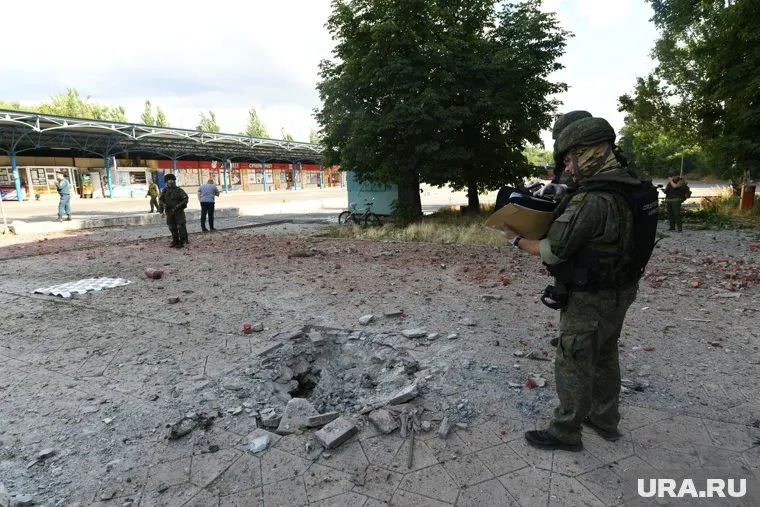 В Тульской области обнаружили воронку, предположительно, от украинской ракеты