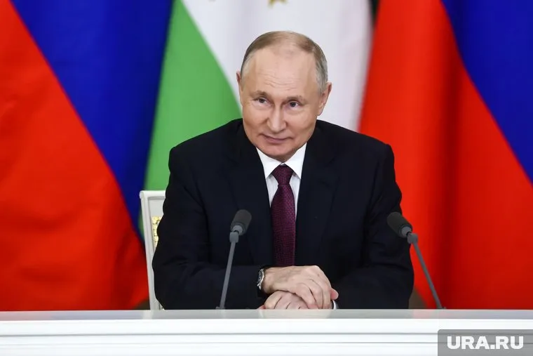 Путин отправил телеграмму Мордвичеву