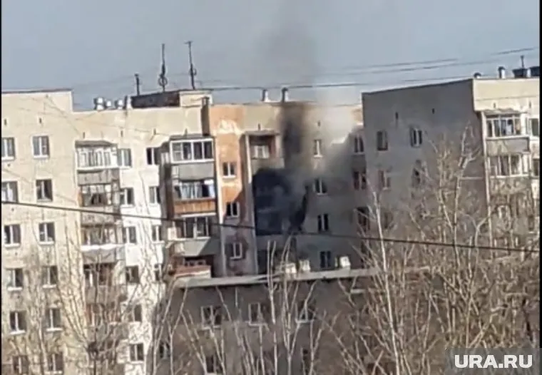 На месте ЧП работают спасатели