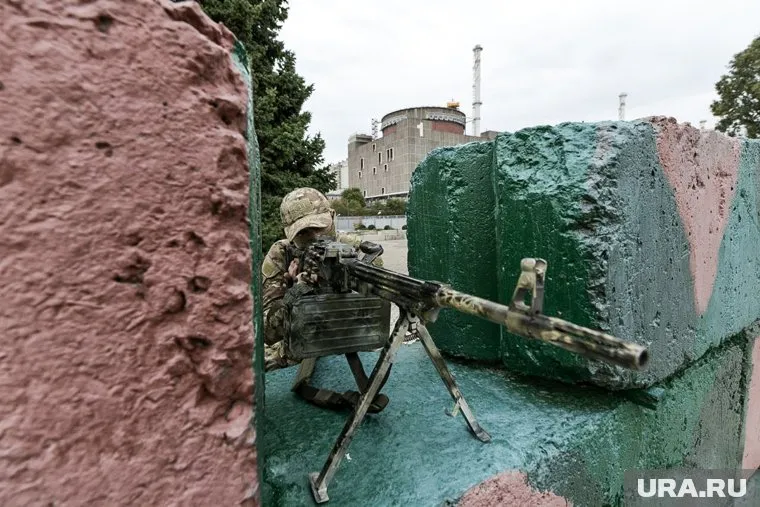 На территории ЗАЭС находятся только силы для охраны объекта от нападений