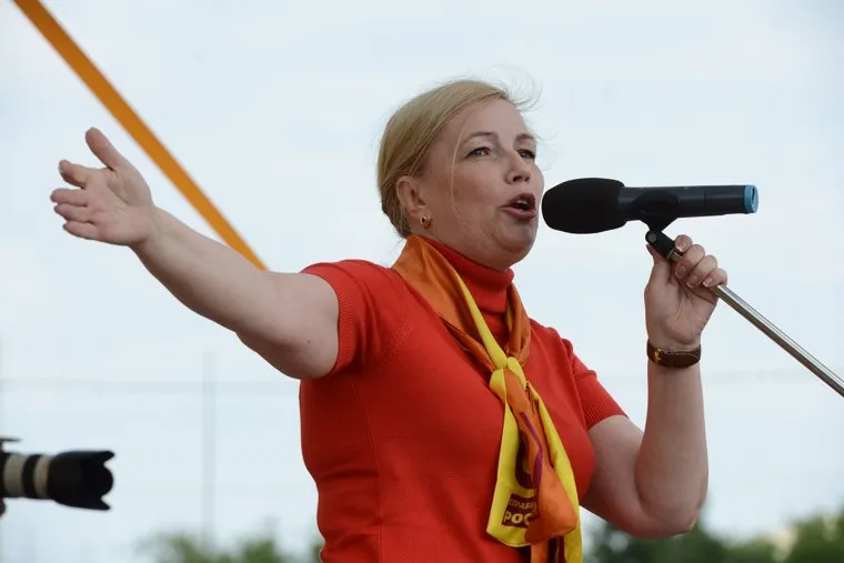 Митинг СР против повышения пенсионного возраста. Челябинск