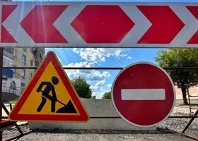 В Кургане на две недели закрыли перекресток у набережной