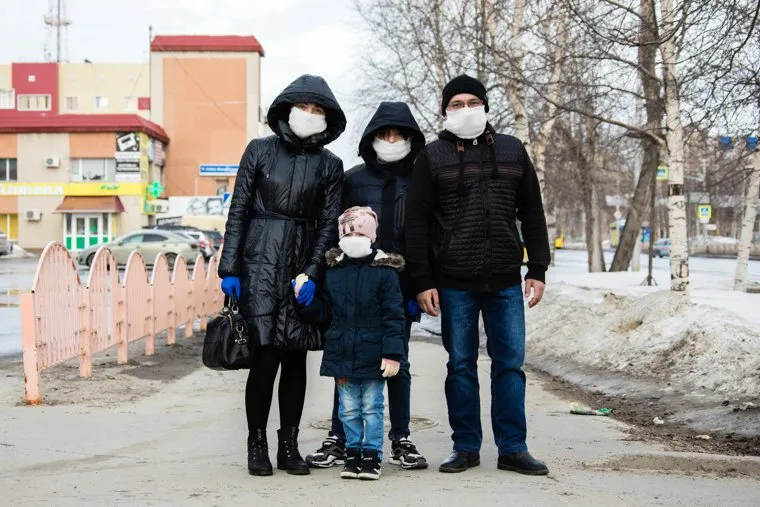 Город во время режима самоизоляции. Сургут