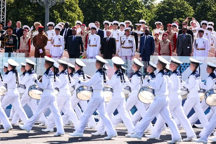 Военно-морской парад. Санкт-Петербург