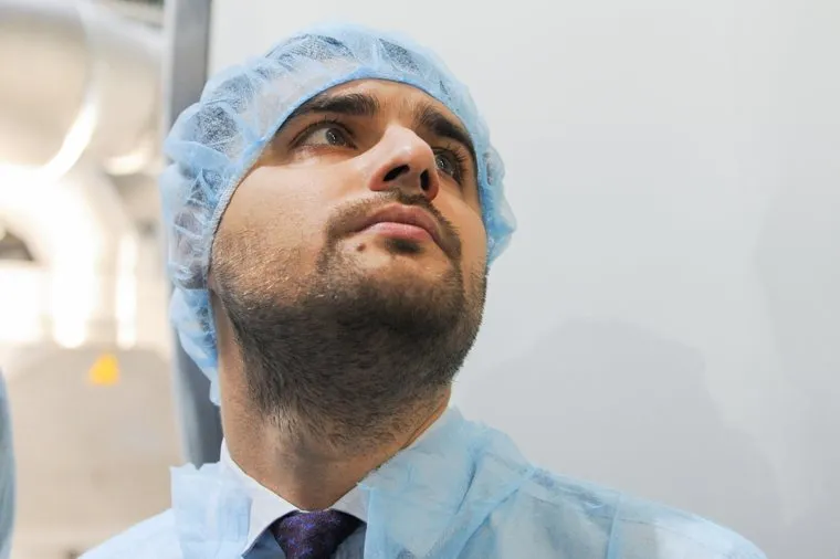 Депутаты законодательного собрания на фабрике МАКФА. Челябинск