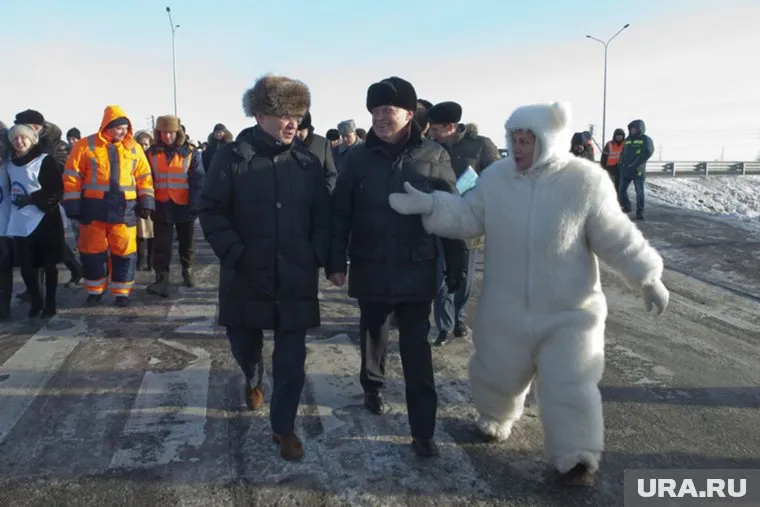 Альбина Селезнева своим появлением в костюме медведя прославилась на всю Россию