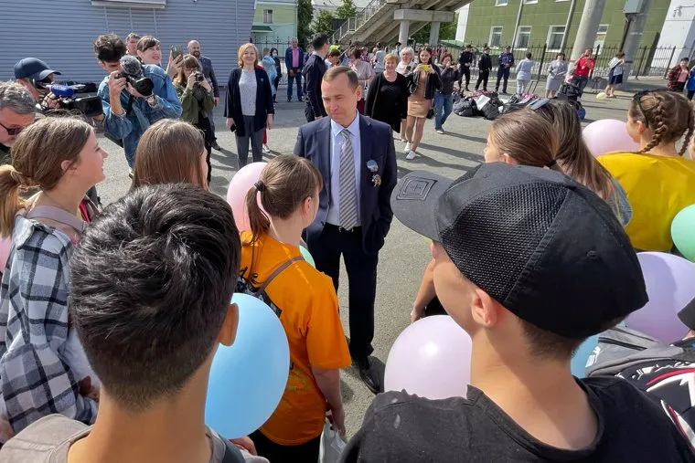 Дети из ДНР. Курган