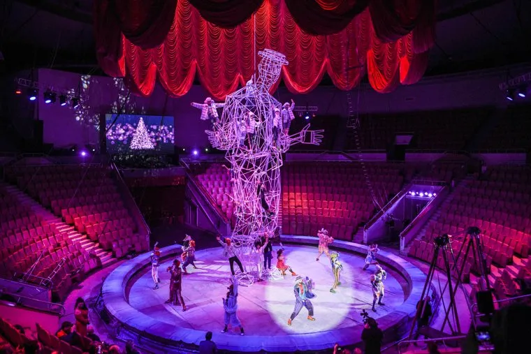 Пресс-показ нового циркового шоу "Клоун". Екатеринбург