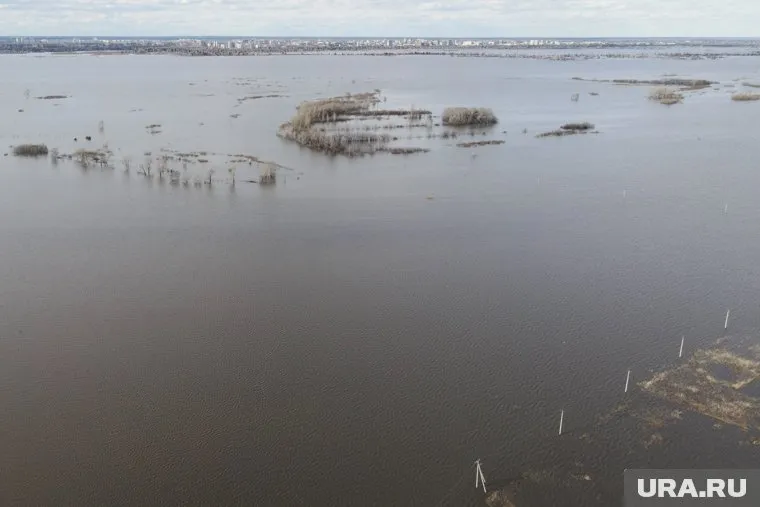 Уровень воды в Тоболе вырос еще на шесть сантиметров