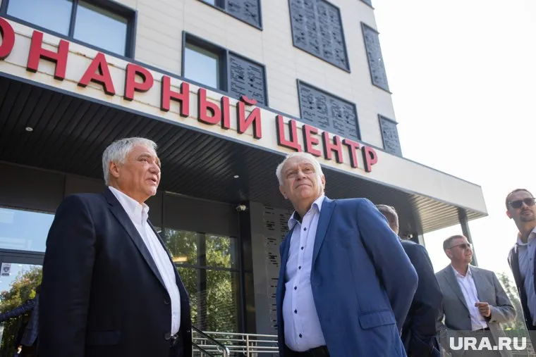 Ян Габинский показал Сергею Бойцову технологии, которые используются в кардиоцентре