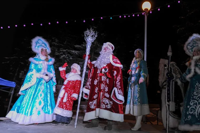 Ледовый городок. Челябинск