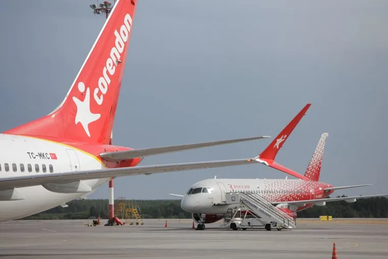 Работа аэропорта Кольцово. Екатеринбург