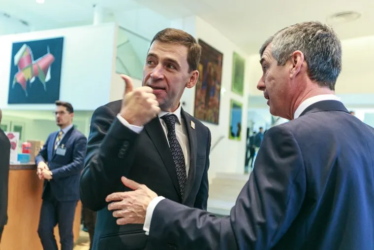 Презентация Екатеринбургом заявки на проведение Expo-2025 в Париже. Париж, куйвашев евгений