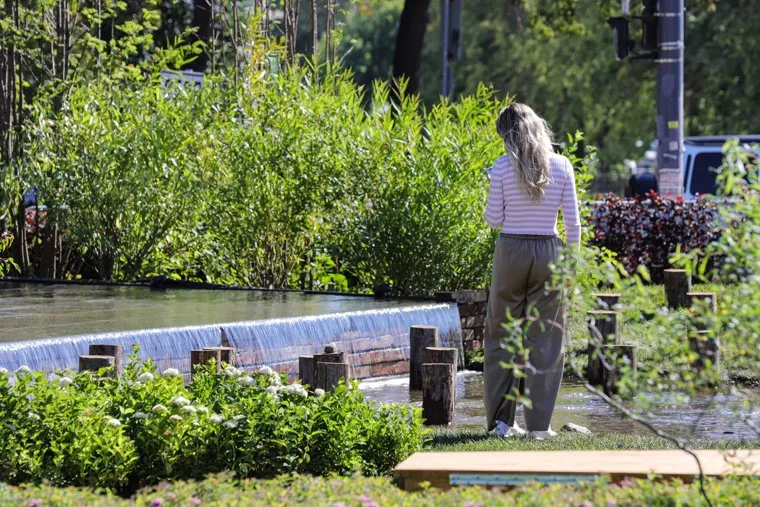 Открытие пятого фестиваля ландшафтного искусства AtmoFest, посвященный трехсотлетию Екатеринбурга. Екатеринбург