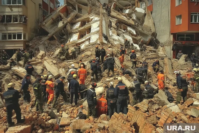 В спасательных работах задействованы 147 человек из поисково-спасательных службы, указано в материале