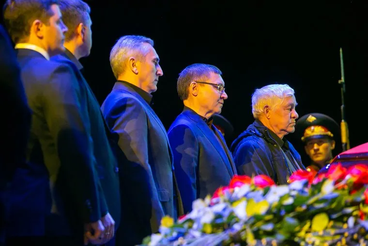 Прощание с Корепановым. Тюмень