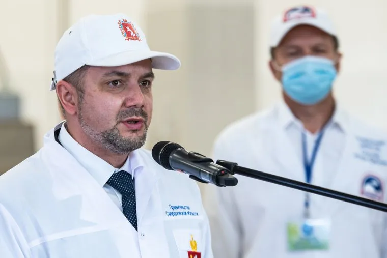 Запуск новой производственной линии Богдановичского городского молочного завода. Свердловская область, Богданович