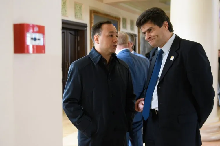 Конференция свердловского отделения "Единой России". Екатеринбург, салихов азат, высокинский александр