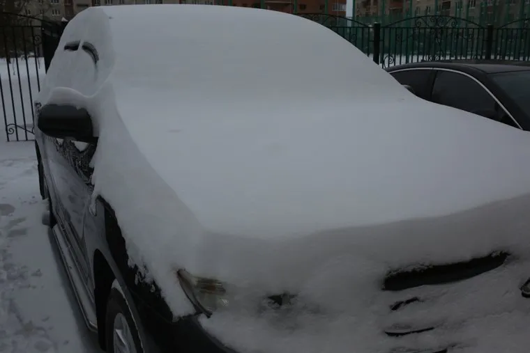 Снег. Тюмень