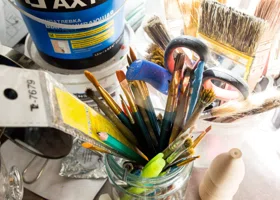 Учитель из ЯНАО впервые представил картину на выставке в Йошкар-Оле