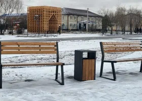 В курганском городе показали новый парк на берегу озера Старое