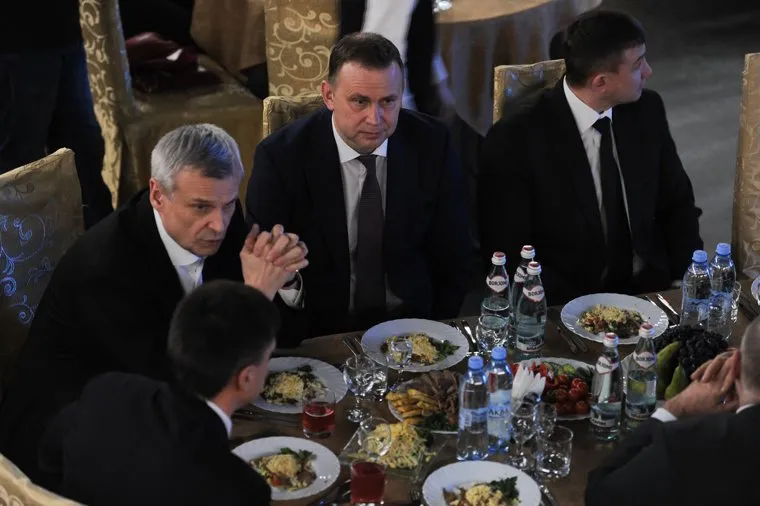 Торжественный прием прессы в Нижнем Тагиле, пинаев владислав, носов сергей, маслов александр