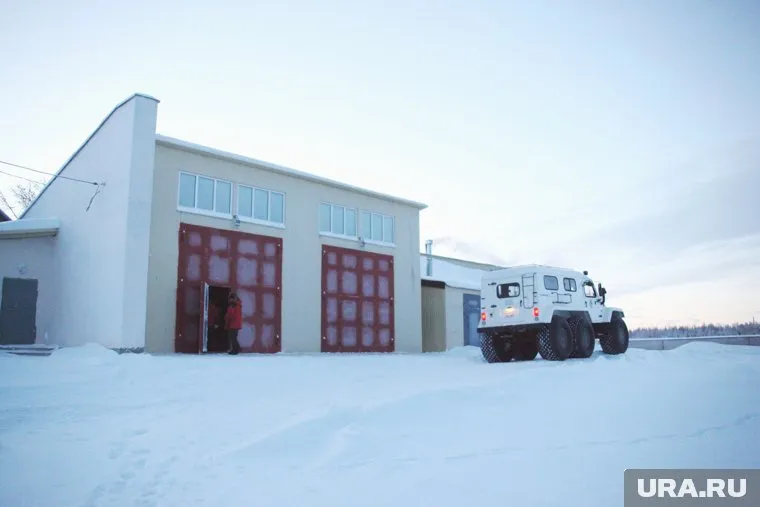"Газпром" продает в Паюте пожарное депо (архивное фото)