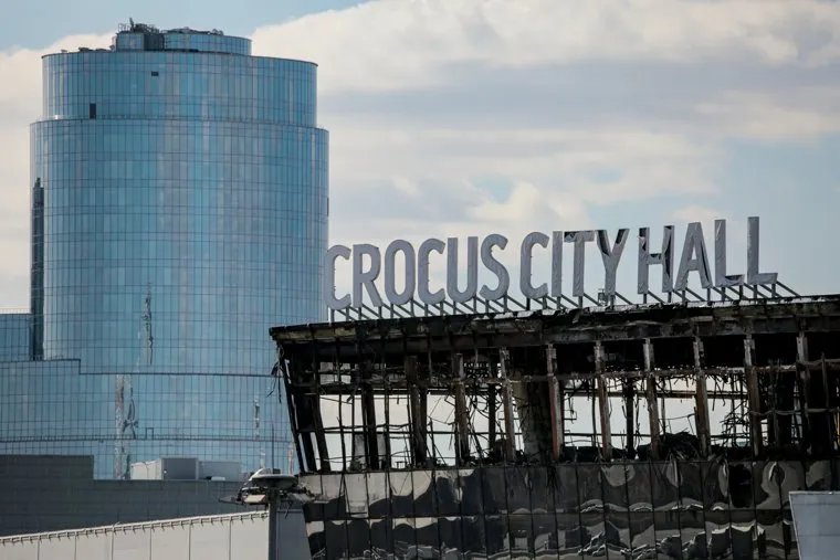 Обстановка у Крокус Сити Холла. 27 марта 2024. Москва