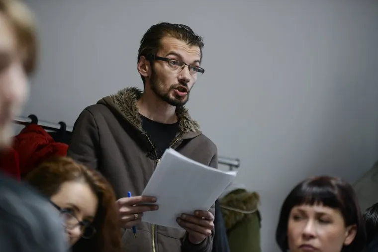 Пресс-конференция по сносу Центрального стадиона. Грипас и ко. Екатеринбург, общественник, защитник стадиона, аникин александр