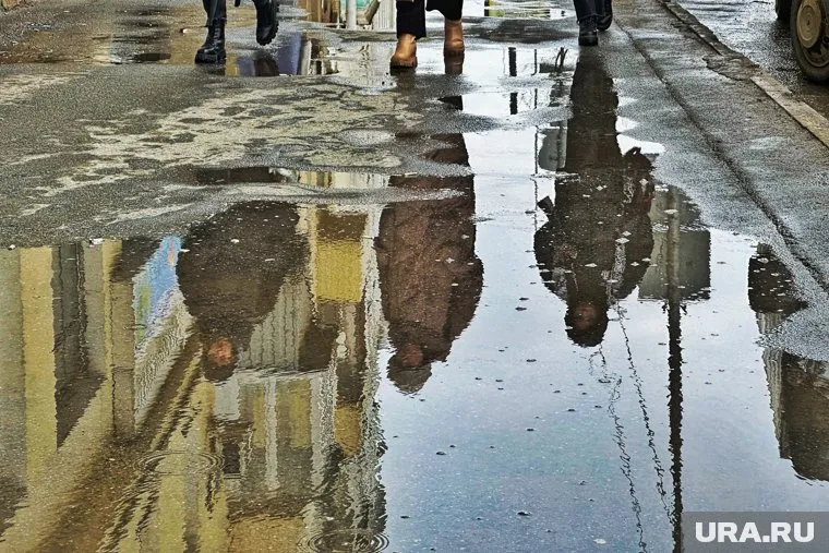 Резко потеплело в городе