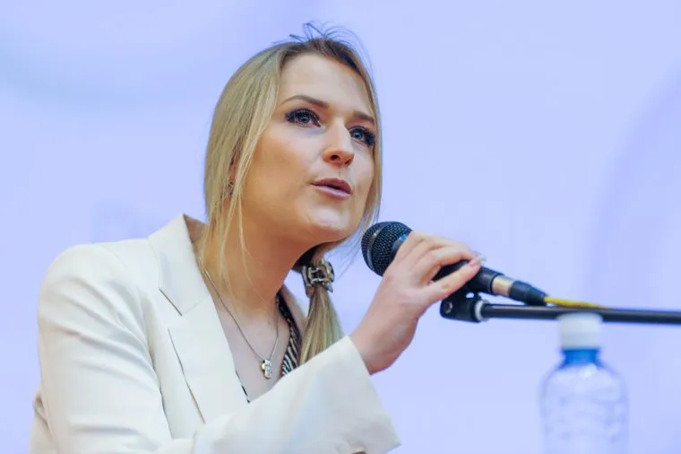 Лантратова Яна на семинаре для педагогов в рамках проекта «Дети в Интернете». Челябинск